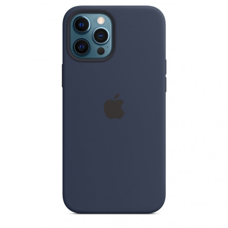Чехол Apple iPhone 12 Pro Max Silicone Case with MagSafe Deep Navy (MHLD3)