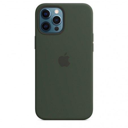 Чехол Apple iPhone 12 Pro Max Silicone Case with MagSafe Cyprus Green (MHLC3)