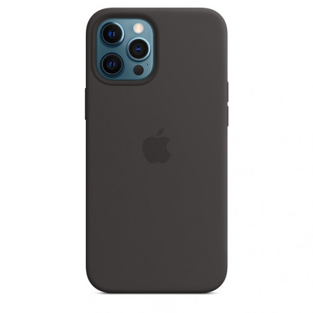 Чехол Apple iPhone 12 Pro Max Silicone Case with MagSafe Black (MHLG3)