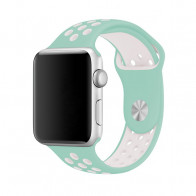 Спортивный ремешок Nike+ Sport Band для Apple Watch 42mm Turquoise/White