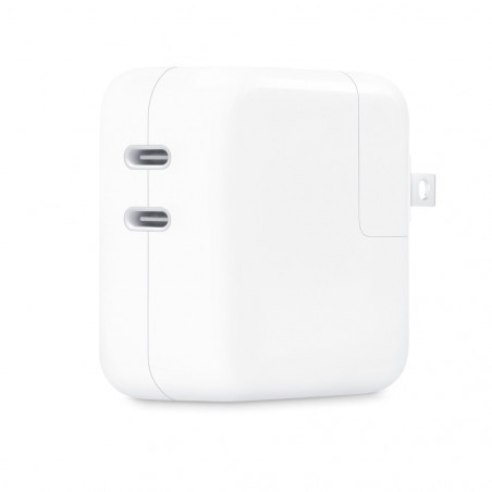 Зарядний пристрій Apple 35W Dual USB-C Port Power Adapter (MNWP3)
