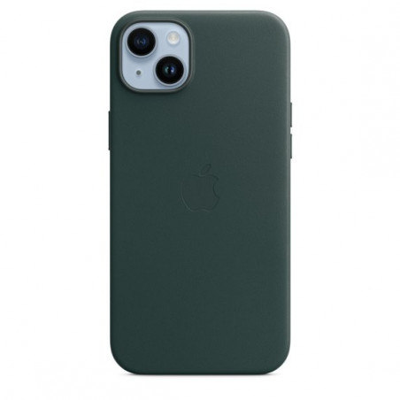 Чохол Apple iPhone 14 Plus Leather Case with MagSafe Forest Green (MPPA3)