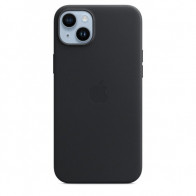 Чохол Apple iPhone 14 Plus Leather Case with MagSafe Midnight (MPP93)