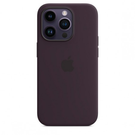 Чохол Apple iPhone 14 Pro Silicone Case with MagSafe Elderberry (MPTK3)