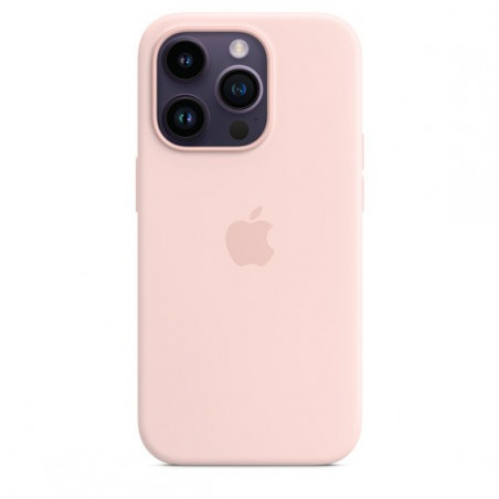 Чохол Apple iPhone 14 Pro Silicone Case with MagSafe Chalk Pink (MPTH3)