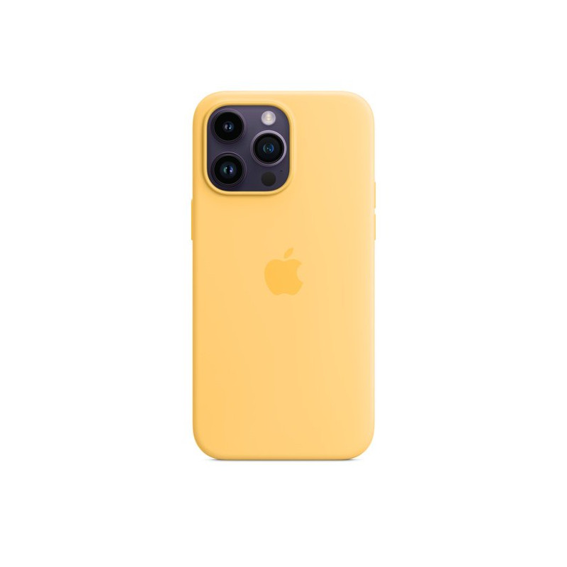 Чохол Apple iPhone 14 Pro Max Silicone Case with MagSafe Sunglow (MPU03) Чохол Apple iPhone 14 Pro Max Silicone Case with MagSafe Sunglow (MPU03)