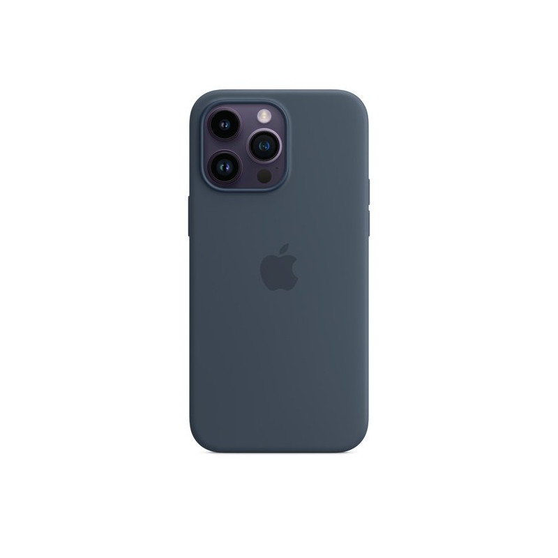 Чохол Apple iPhone 14 Pro Max Silicone Case with MagSafe Storm Blue (MPTQ3) Чохол Apple iPhone 14 Pro Max Silicone Case with MagSafe Storm Blue (MPTQ3)