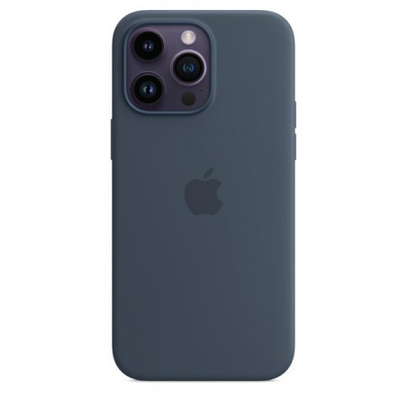Чохол Apple iPhone 14 Pro Max Silicone Case with MagSafe Storm Blue (MPTQ3)