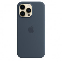 Чехол Apple iPhone 14 Pro Max Silicone Case with MagSafe Storm Blue (MPTQ3)