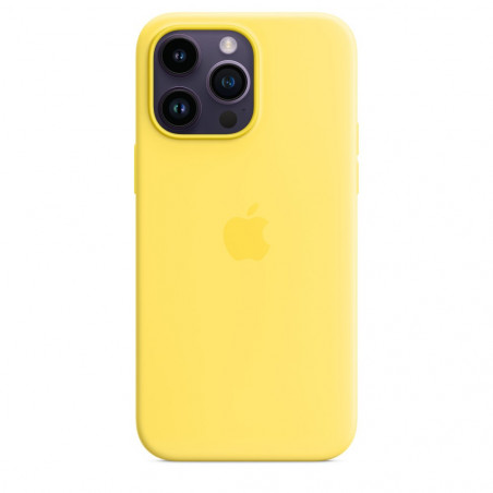 Чохол Apple iPhone 14 Pro Max Silicone Case with MagSafe Canary Yellow (MQUL3)