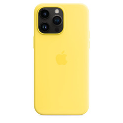 Чохол Apple iPhone 14 Pro Max Silicone Case with MagSafe Canary Yellow (MQUL3)