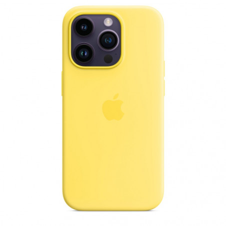 Чохол Apple iPhone 14 Pro Silicone Case with MagSafe Canary Yellow (MQUG3)