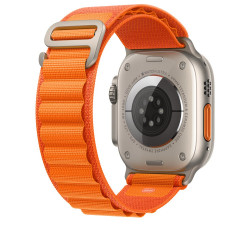 Ремінець Alpine Loop Band для Apple Watch 49mm Orange - Large (MQE13)