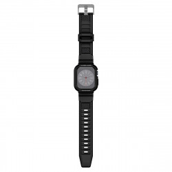 Чехол и ремешок Spigen Rugged Armor Pro 2 in 1 для Apple Watch 45mm/44mm Black (062CS25324)