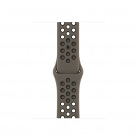Ремешок для Apple Watch 41mm Nike Sport Band Olive Grey/Black (MPGT3)