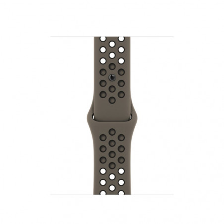 Ремінець для Apple Watch 41mm Nike Sport Band Olive Grey/Black (MPGT3)
