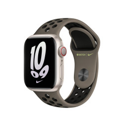 Ремінець для Apple Watch 41mm Nike Sport Band Olive Grey/Black (MPGT3)