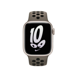 Ремешок для Apple Watch 41mm Nike Sport Band Olive Grey/Black (MPGT3)