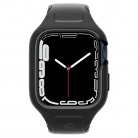 Чохол та ремінець 2 in 1 Spigen Liquid Air Pro для Apple Watch 45mm Black (ACS04182)