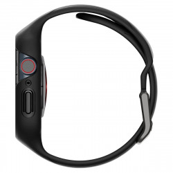 Чехол и ремешок 2 in 1 Spigen Liquid Air Pro для Apple Watch 45mm Black (ACS04182)