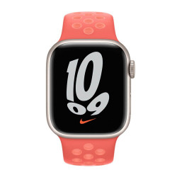 Ремешок для Apple Watch 41mm Nike Sport Band Magic Ember/Crimson Bliss (ML853)