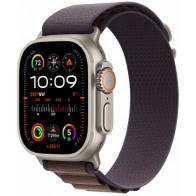 Apple Watch Ultra 2 49mm (GPS+LTE) Titanium Case with Indigo Alpine Loop - Large (MREW3)