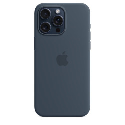 Чохол Apple iPhone 15 Pro Max Silicone Case with MagSafe Storm Blue (MT1P3)