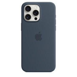 Чохол Apple iPhone 15 Pro Max Silicone Case with MagSafe Storm Blue (MT1P3)
