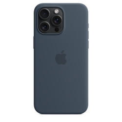 Чохол Apple iPhone 15 Pro Max Silicone Case with MagSafe Storm Blue (MT1P3)