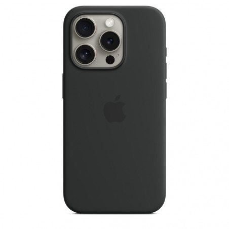 Чохол Apple iPhone 15 Pro Silicone Case with MagSafe Black (MT1A3)
