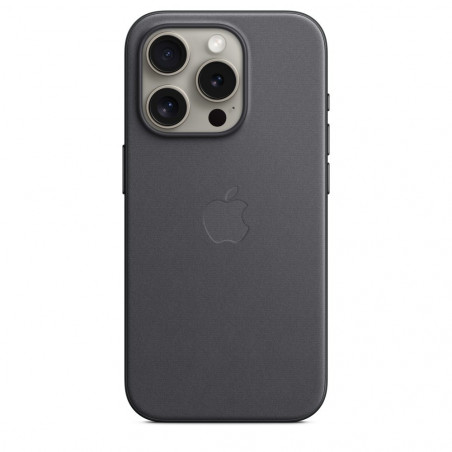 Чехол Apple iPhone 15 Pro FineWoven Case with MagSafe Black (MT4H3)