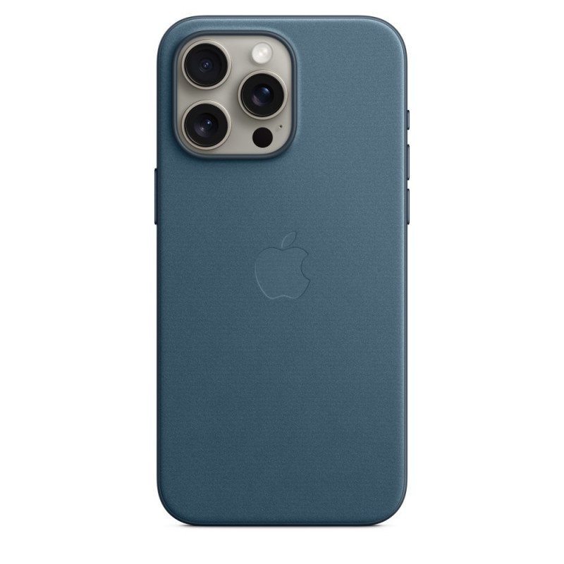 Чехол Apple iPhone 15 Pro Max FineWoven Case with MagSafe Pacific Blue (MT4Y3) Чехол Apple iPhone 15 Pro Max FineWoven Case with MagSafe Pacific Blue (MT4Y3)