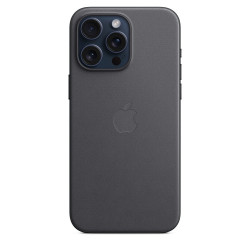 Чохол Apple iPhone 15 Pro Max FineWoven Case with MagSafe Black (MT4V3)