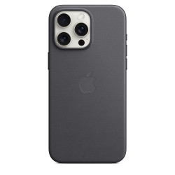 Чехол Apple iPhone 15 Pro Max FineWoven Case with MagSafe Black (MT4V3)