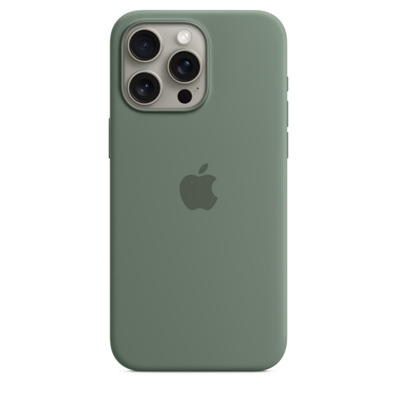 Чехол Apple iPhone 15 Pro Max Silicone Case with MagSafe Cypress (MT1X3) Чехол Apple iPhone 15 Pro Max Silicone Case with MagSafe Cypress (MT1X3)