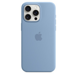 Чохол Apple iPhone 15 Pro Max Silicone Case with MagSafe Winter Blue (MT1Y3)