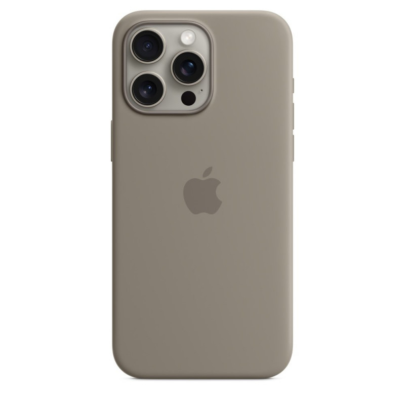 Чехол Apple iPhone 15 Pro Max Silicone Case with MagSafe Clay (MT1Q3) Чехол Apple iPhone 15 Pro Max Silicone Case with MagSafe Clay (MT1Q3)