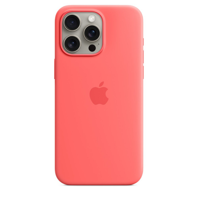 Чохол Apple iPhone 15 Pro Max Silicone Case with MagSafe Guava (MT1V3) Чохол Apple iPhone 15 Pro Max Silicone Case with MagSafe Guava (MT1V3)