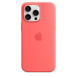 Чохол Apple iPhone 15 Pro Max Silicone Case with MagSafe Guava (MT1V3)