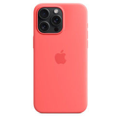 Чохол Apple iPhone 15 Pro Max Silicone Case with MagSafe Guava (MT1V3)