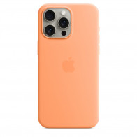 Чехол Apple iPhone 15 Pro Max Silicone Case with MagSafe Orange Sorbet (MT1W3)