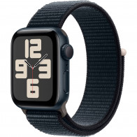 Apple Watch SE 2023 40mm (GPS) Midnight Aluminum Case with Midnight Sport Loop (MRE03QP/A)