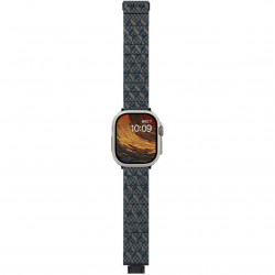 Ремешок Pitaka Dreamland Stairs Chroma Carbon Band для Apple Watch 49/45/44mm Blue/Cooper (AWB2302)