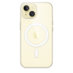 Чохол Apple iPhone 15 Clear Case with MagSafe (MT203)