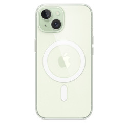 Чохол Apple iPhone 15 Clear Case with MagSafe (MT203)