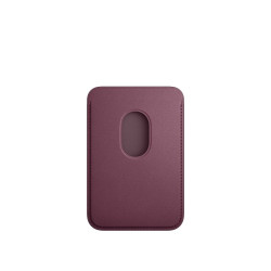 Чехол-бумажник Apple iPhone FineWoven Wallet with MagSafe Mulberry (MT253)