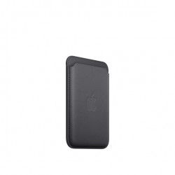 Чехол-бумажник Apple iPhone FineWoven Wallet with MagSafe Black (MT2N3)
