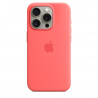 Чохол Apple iPhone 15 Pro Silicone Case with MagSafe Guava (MT1G3)