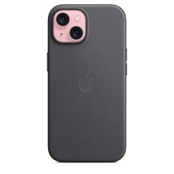 Чохол Apple iPhone 15 FineWoven Case with MagSafe Black (MT393)
