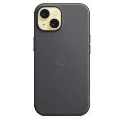 Чехол Apple iPhone 15 FineWoven Case with MagSafe Black (MT393)